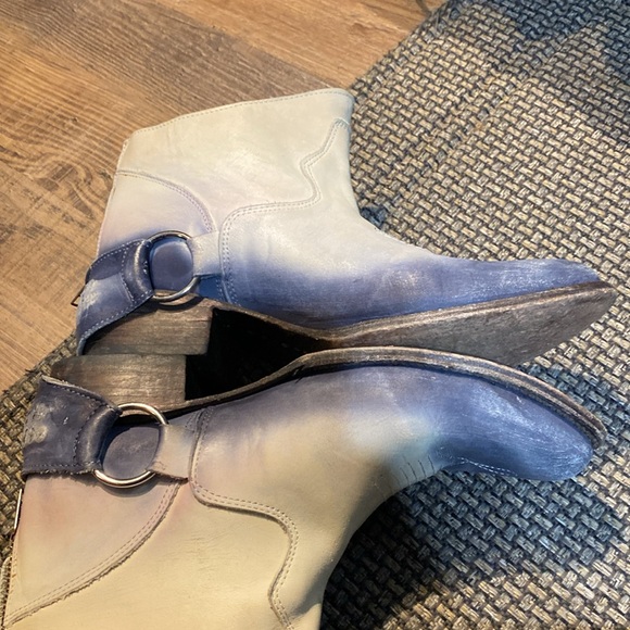 Freebird Cali Tie Dye Ankle Booties 10 - Picture 7 of 8